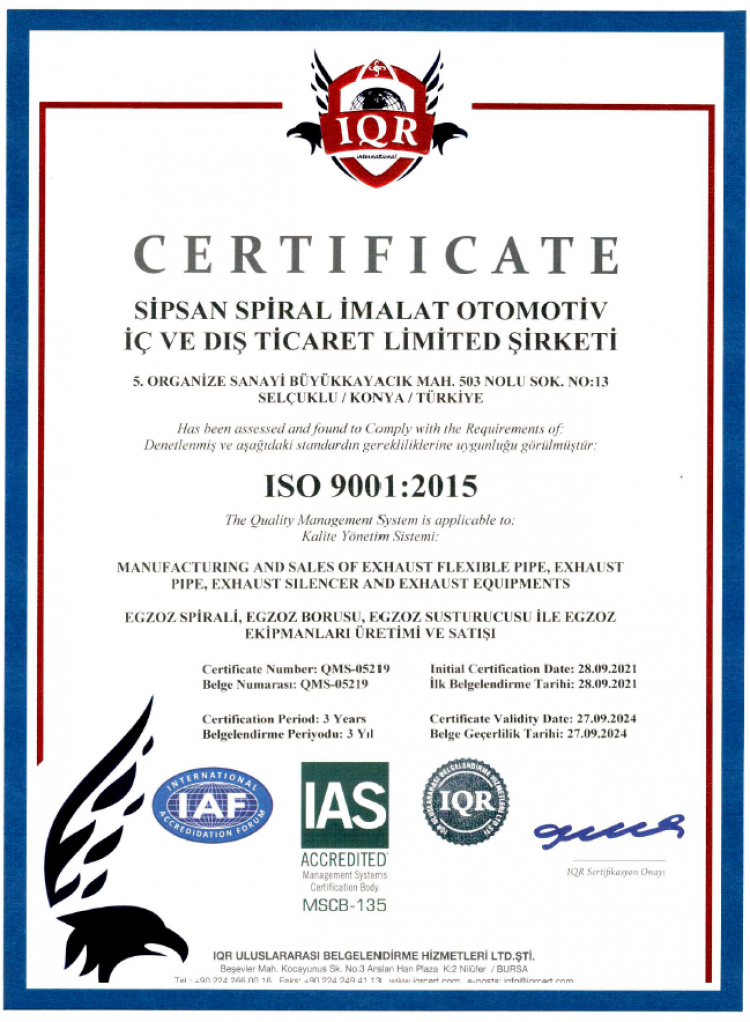 ISO 9001:2015